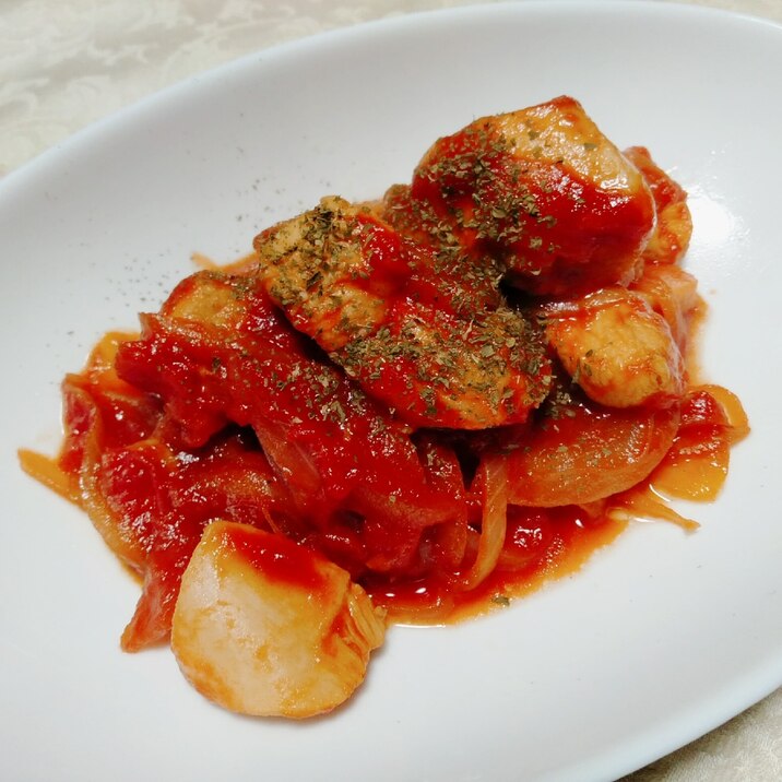 鶏むね肉のトマト煮込み レシピ 作り方 By トレバー 楽天レシピ